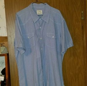 PD&C men's casual button down shirt